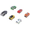 6pcs 1:64 Alloy Diecast Vehicle Model Simulated Exquisite Car Model