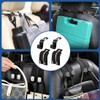 ZEPIQOR Pack of 6 Car Storage Hooks, Car Plastic Hooks