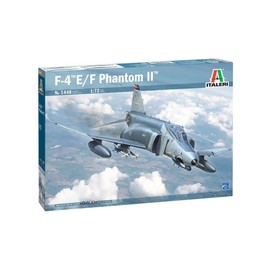 Italeri 1448S 1:72 F-4E/F Phantom II, Faithful Replica, Model Making, Crafts, Hobbies, Gluing, Plastic kit, Assembly