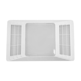 S97013662 Bathroom Fan Cover Grille and Lens Assembly Kit Compatible with Broan Nutone Exhaust Fan Models 655, 656, 657, 659, 695, HFL695, 696 (Replaces 97013662) - ABS Plastic, 16.8 in x 10.6 Inch