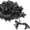 Topkidame 30pcs 1/2" OD 11/32" ID Wire Loom Routing Clips