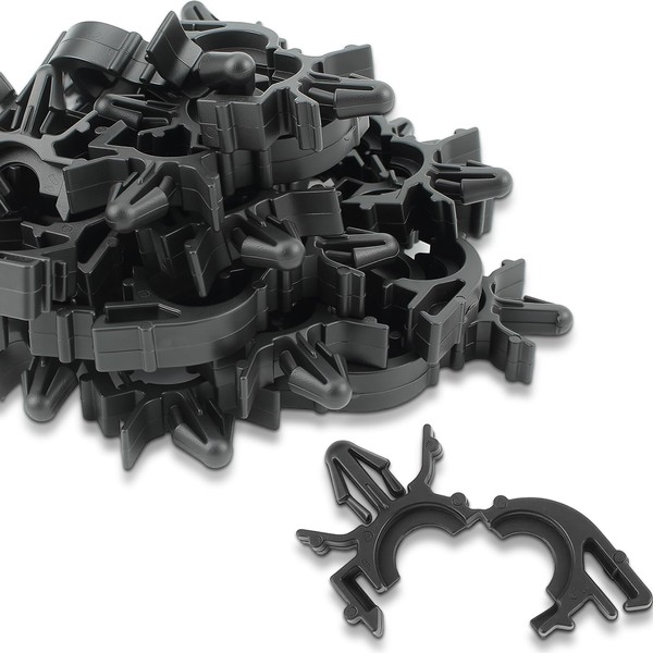 Topkidame 30pcs 1/2" OD 11/32" ID Wire Loom Routing Clips