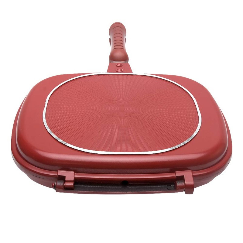 Square Double Sided Frying Pan, Kitchen Non-stick Baking Pancake Pan
