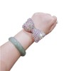 Xiwstar 2Pcs Luxury Bling Crystal Hair Bands Korean Fashion Rhinestone