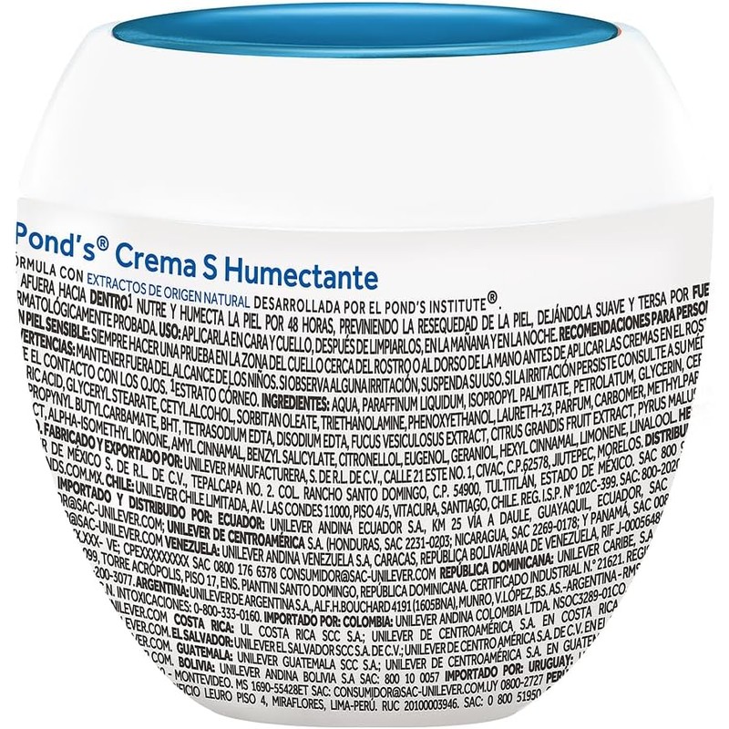 Crema Facial Pond's S Humectante Nutritiva 400g