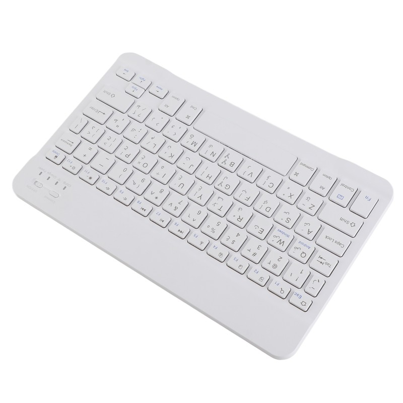 Keyboard 10 Inch UltraThin Wireless for Bluetooth Intelligent Computer Supplies(Arabic