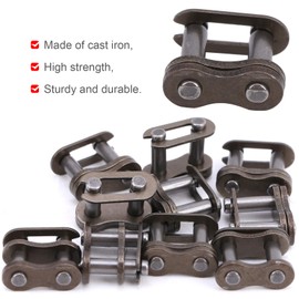 25H Kettenglied, 10 Stück Mini Dirt Bike Motorradkette Master Link Gusskette