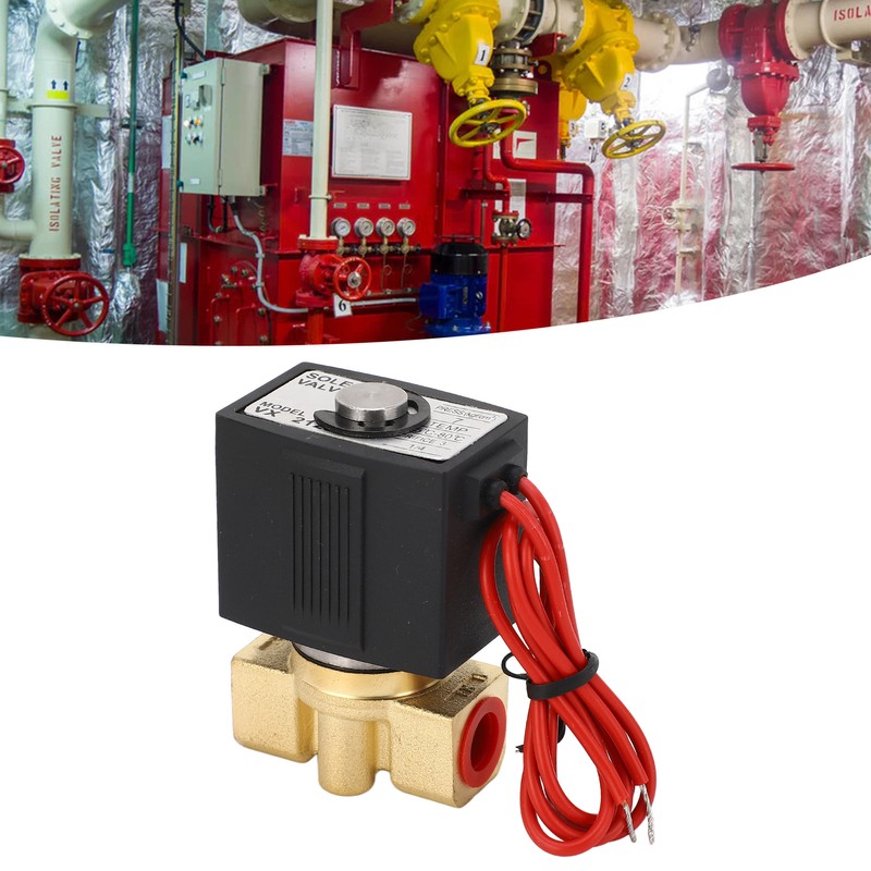 Electric Solenoid Valve Normally Closed Electric Pneumatic Solenoid Water Air