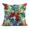 Zynii Set Of Two Throw Cushion Covers Decorative Botanical Beautiful