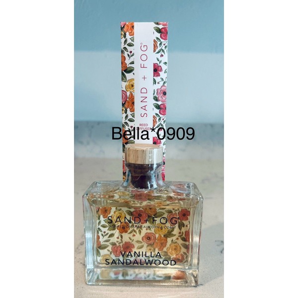 SAND & FOG~VANILLA & SANDALWOOD~ Bamboo Reed diffuser 100ML.