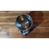 Pier 1 Imports Hammered Metal African Elephant Mug Cup