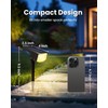 Luces solares exteriores AUDERWIN 9169 – 6 focos compactos IP65,
