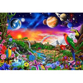 Puzzle 1000 Pieces - Cosmic Paradise