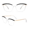 FEISEDY Blue Light Blocking Glasses Computer Glasses Women Men Cateye