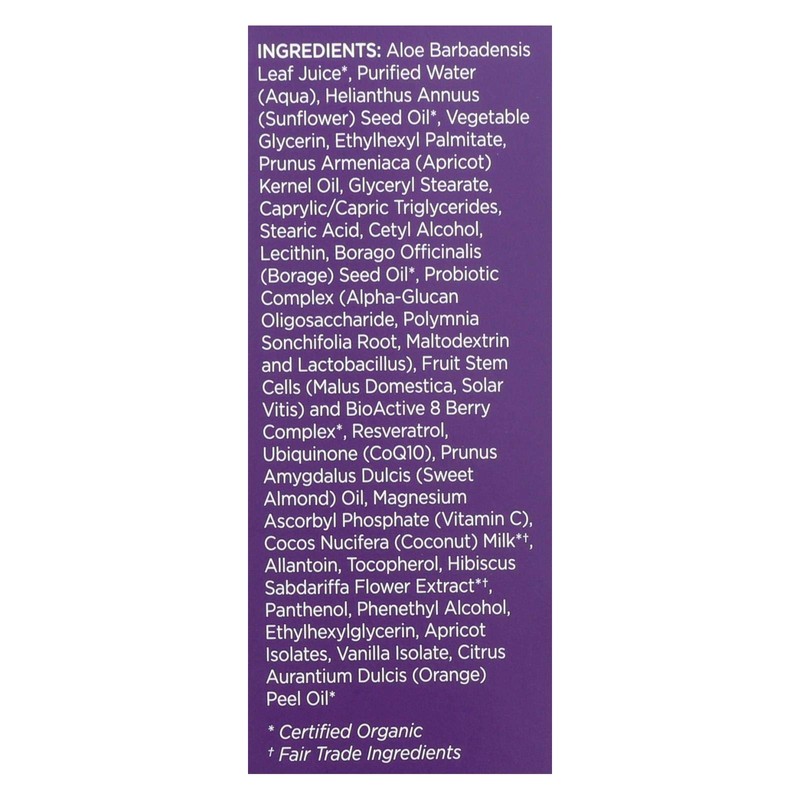 Andalou Naturals Apricot Probiotic Cleansing Milk, 6 fl.oz