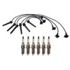 TRQ Ignition Kit Spark Plugs Spark Plugs Wire Set Compatible