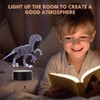 LED Dinosaur Velociraptor Colour Changing USB Night Light and Decoration