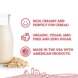 Hoosier Hill Farm Organic Oat Milk Powder, 2LB (Pack of 1)