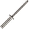 OPIOL QUALITY® Sealing Blind Rivets with Flat Head, Grooved Rivet