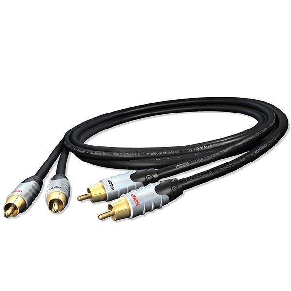 Hicon Ambience HIA-C2C2-0300 Stereo Audio RCA Cable OFC Triple Shielded