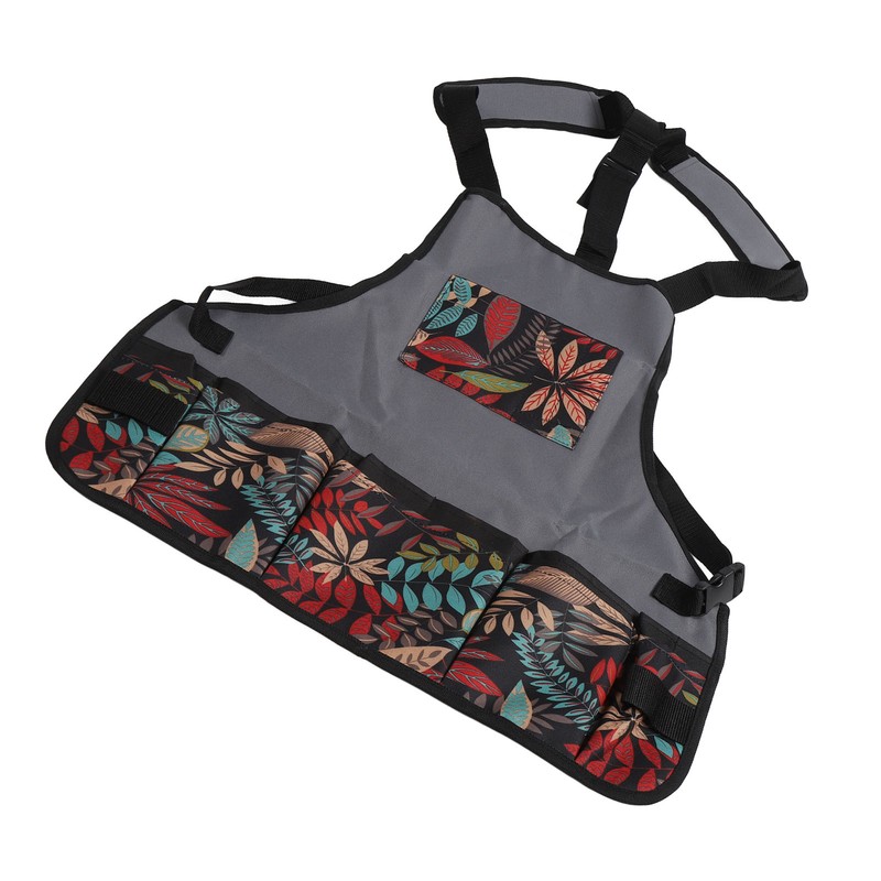 Gardening Apron with Pockets Water Resistant Washable Oxford Cloth Work