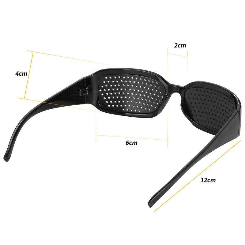 welsberg Pinhole Perforated Glasses for Eye Training and Visual Quality