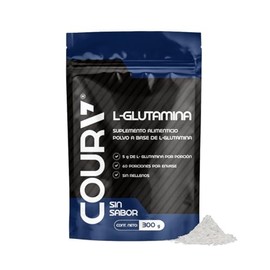 COURA Glutamina Micronizada Pura en Polvo - Sin Sabor