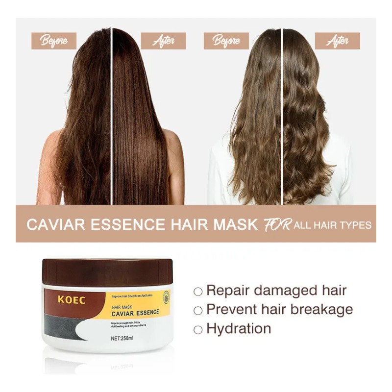 Mascarilla Acondicionadora Para Cabello B Caviar Essences Qu