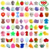 100 Pack Squishies Toys, Tiny Mochi Squishy Fidget Toys Random