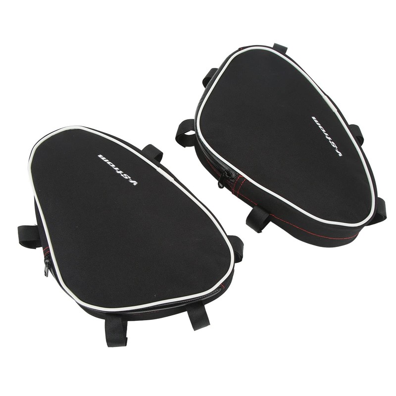 KIMISS 2-Piece Repair Tool Placement Bag, Motorcycle Frame Crash Bar