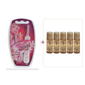Dorco Shy Pocket Eyebrow Razor x 1 + Sulwhasoo Concentrated Ginseng Renewing Eye Cream 1ml x 6 / 도루코 샤이포켓 눈썹면도기 1개 + 설화수 자음생아이크림 1ml 6장