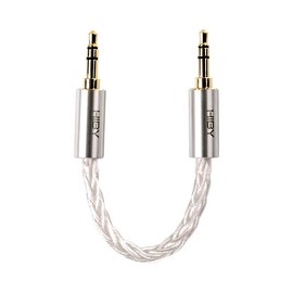 HiBy Aux Audio Cable 3.5mm to 3.5mm HiFi Professional Audio OCC Cable Gold-Plated Copper Jack