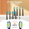 Bitvae Electric Toothbrush with 8 Brush Heads 5 Modes Electric