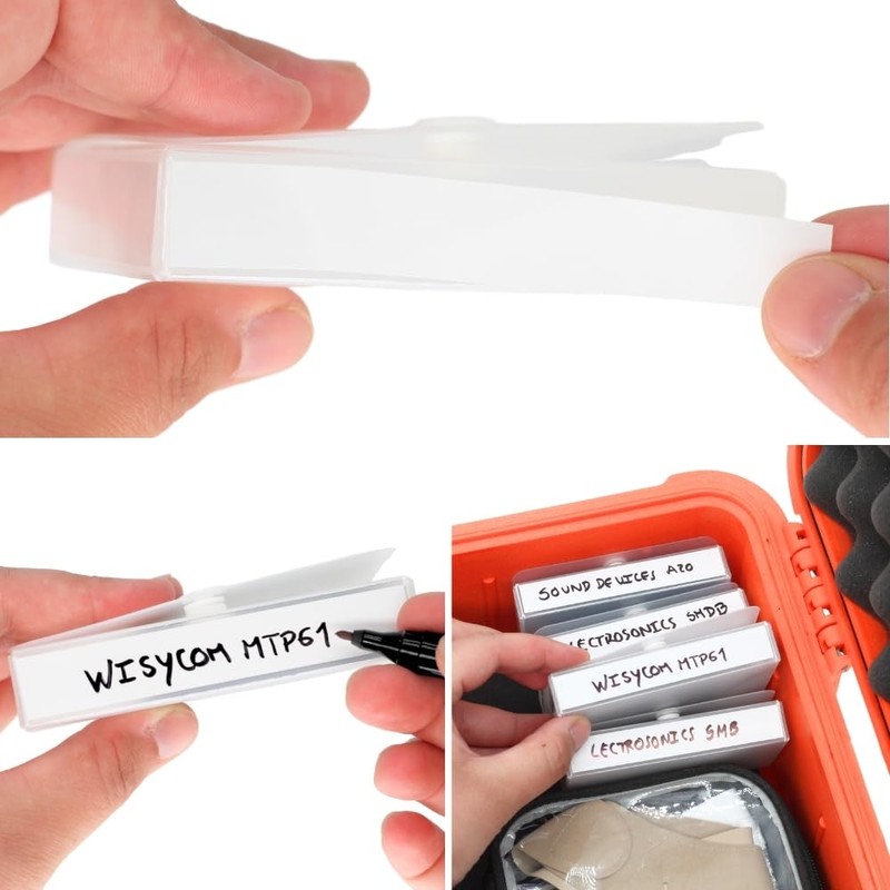 URSA Popper Case – Clear Storage Case for Lav Mics,