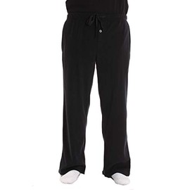#followme Polar Fleece Pajama Pants for Men Sleepwear PJs 45902-BLK-3XL Black