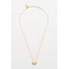 Estella Bartlett Half Sunburst Necklace - Gold Plated