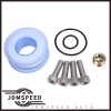 JDMSPEED AUTO Coolant Housing W/ Straight Elbow Hose Fitting Upper