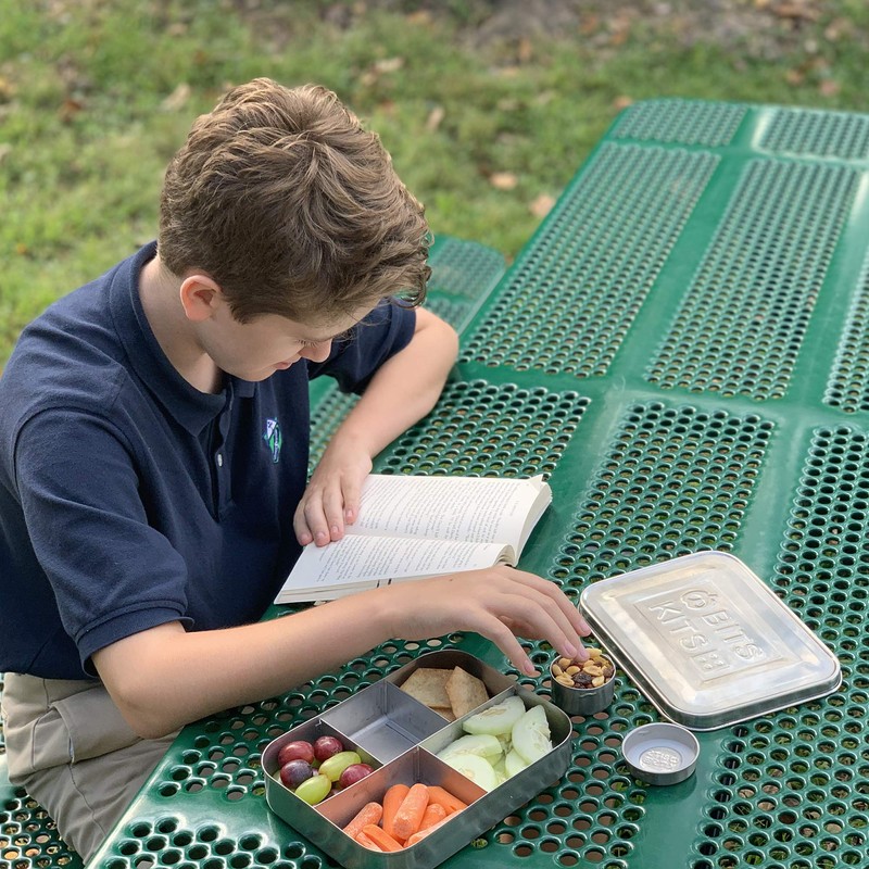 Bits Kits Stainless Steel Bento Box Lunch and Snack Container