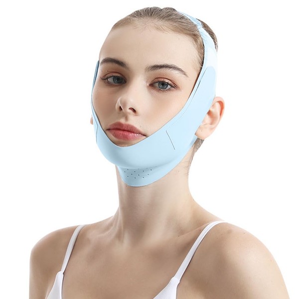 ZKGYUS Anti-double chin mask, reusable V-line mask, V shape face,