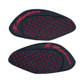 Red Gas Fuel Tank Pad Traction Side Fuel Knee Grip Decal Compatible with Suzuki Hayabusa GSXR1300 2008-2016