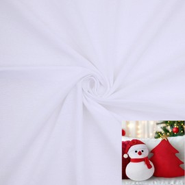 Blenched White Cotton Fabric 5 Yards(58"x180") - Muslin Fabric Cut by The Yard Textile White Draping Craft for Sewing DIY Crafting Design Cloth Fabric Material