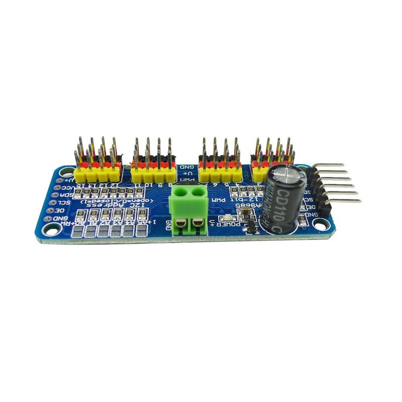 Aihasd 3pcs PCA9685 16 Channel 12 Bit PWM Servo Driver