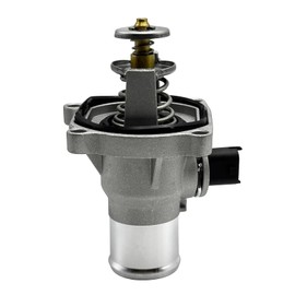 96984104 Engine Coolant Thermostat Housing Assembly for Chevy Aveo 2009-2011 Chevy Cruze 2011-2016 Chevy Sonic 2013-2018 Pontiac G3 2009-2010 55564891