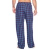 Ashford & Brooks Men's Long Nightshirt | Woven Plaid Henley