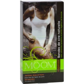MOOM EXP PRE WAXD STRP,Leg&BDY, 20 Strip