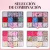 Decoracion De Uñas Acrílica 3d Lazo Flores Uñas Arte Diy