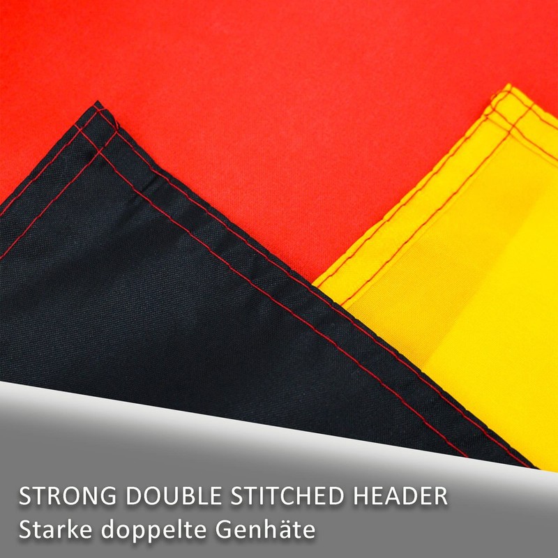 Germany Flag 90 x 150 cm with 2 Metal Eyelets