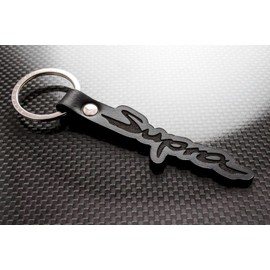 Boostnatics Handmade Leather Keychain Keyring Compatible with Supra (MK5) Key Fob