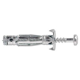 Molly m101016-xj Multi Molly Pegs w/Screws Agglo 5 x 60 mm, Grey, Set of 16 Pieces