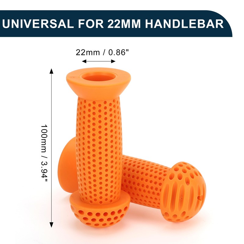 TUCKBOLD Child Bike Handlebar Grips Covers 100mm Long Soft |